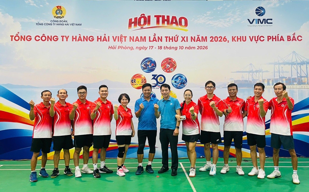 Team VĐV Cảng Hải Phòng - Môn Cầu lông 